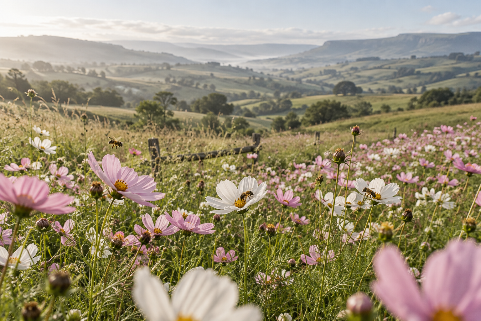Wild meadow flowers